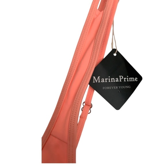 NWT MarinaPrime Forever Young Women Swim Top Size XXL New - Picture 2 of 7